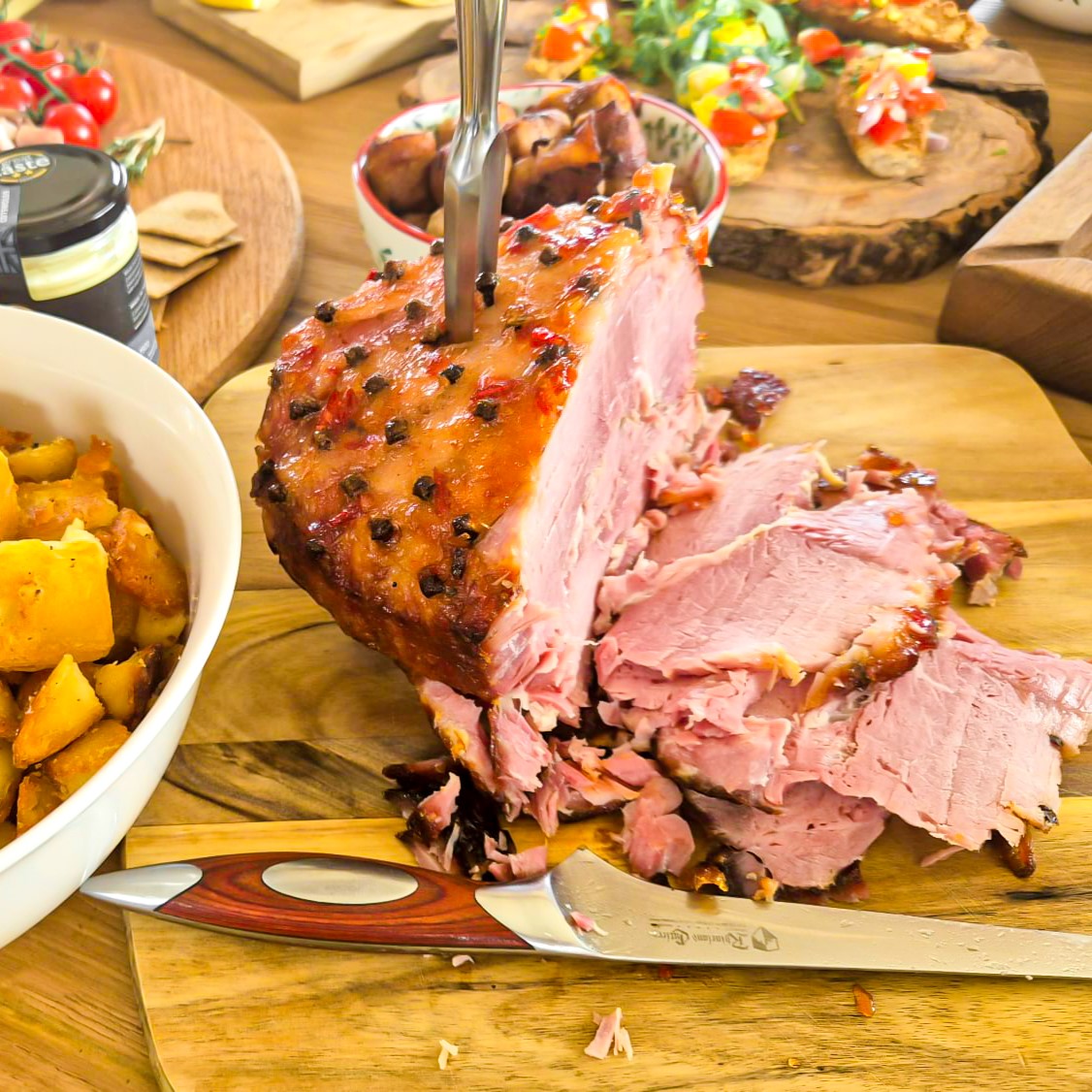 Christmas Glazed Ham – Cotswold Gold
