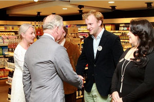 Prince Charles at Gloucester Services