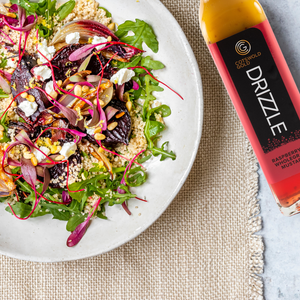 Raspberry & Wholegrain Mustard Drizzle