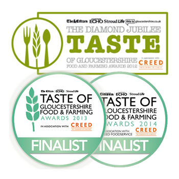 Taste of Gloucestershire Food and Farming Awards 2012, 2013 and 2014